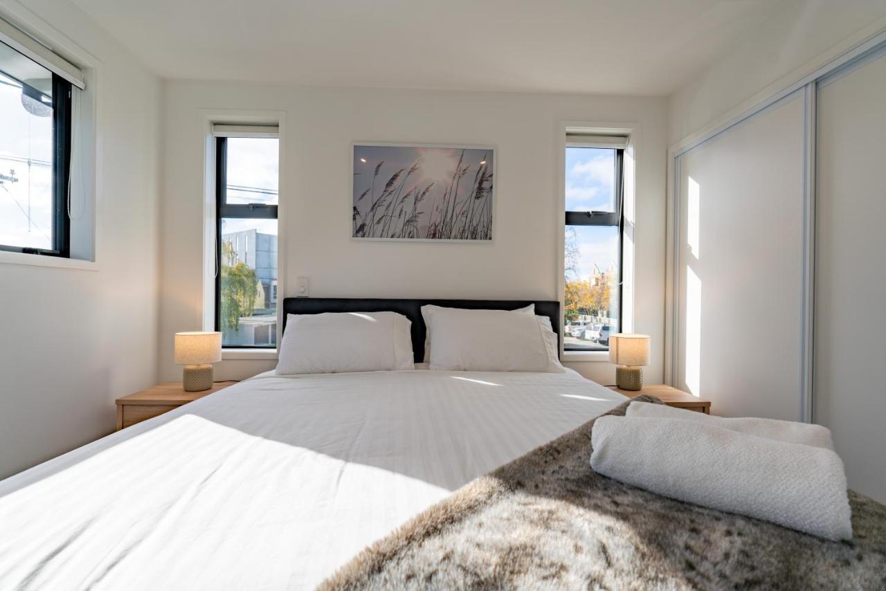 Ferienwohnung King Bed On Hagley Park Corner In The Cbd Christchurch Exterior foto