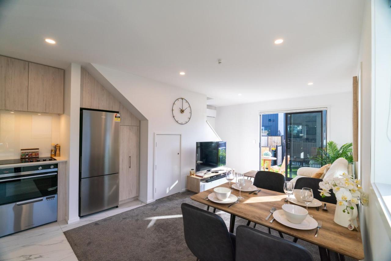 Ferienwohnung King Bed On Hagley Park Corner In The Cbd Christchurch Exterior foto
