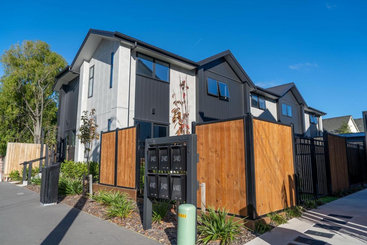 Ferienwohnung King Bed On Hagley Park Corner In The Cbd Christchurch Exterior foto
