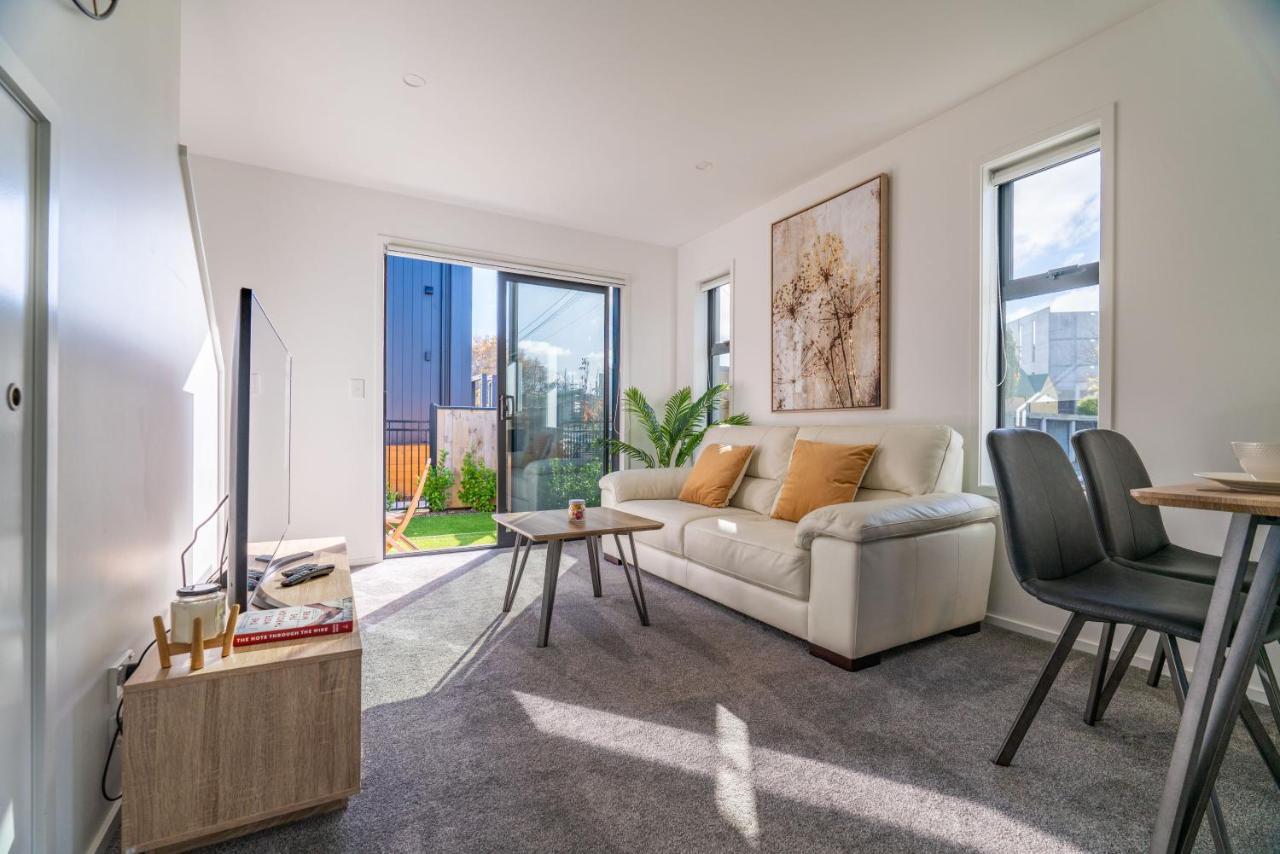 Ferienwohnung King Bed On Hagley Park Corner In The Cbd Christchurch Exterior foto