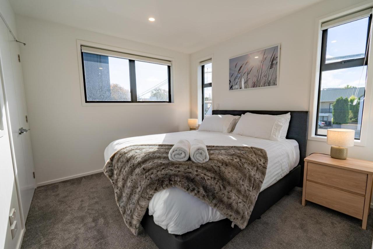 Ferienwohnung King Bed On Hagley Park Corner In The Cbd Christchurch Exterior foto